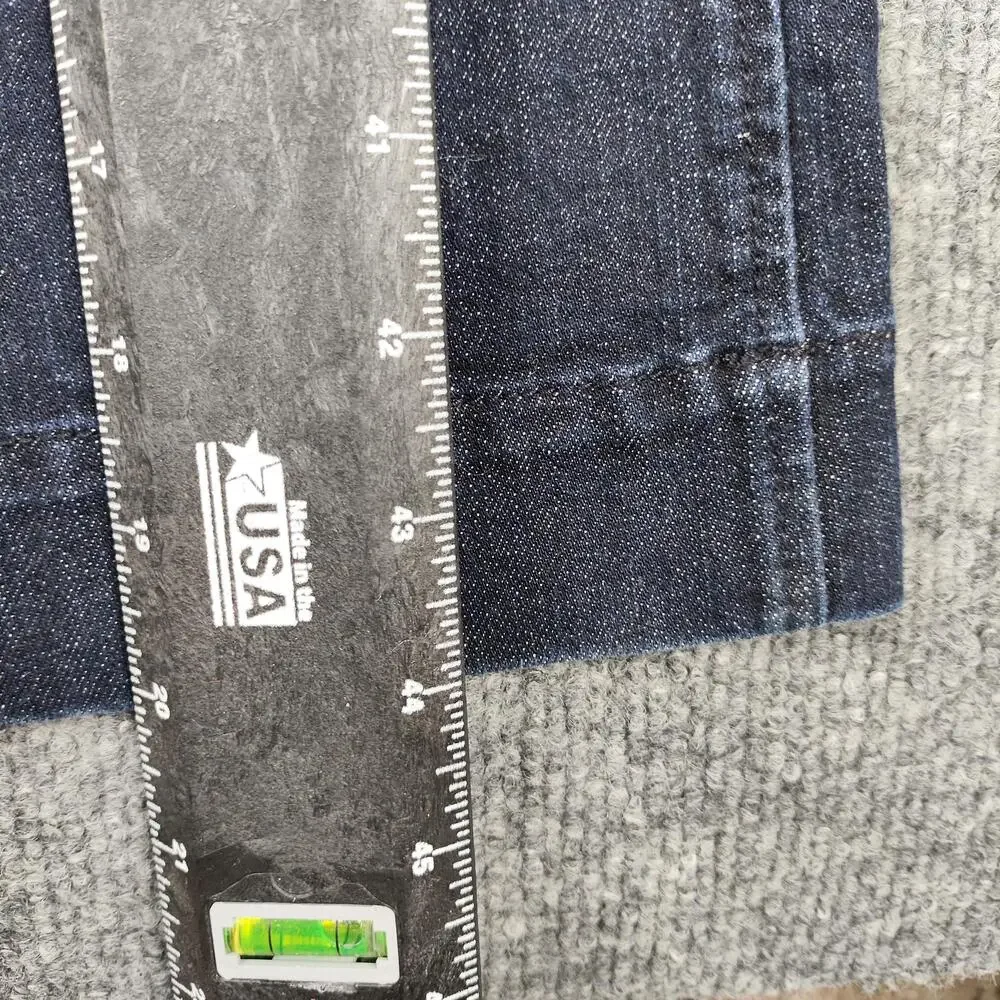 Banana Republic Dark Trouser Jeans Mens 33x34 Blue Dark Wash Straight Denim